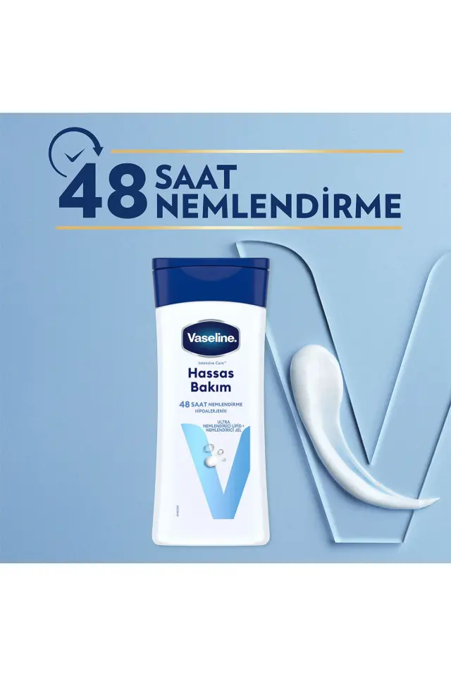 VASELİNE LOTİON HASSAS BAKIM 200 ML