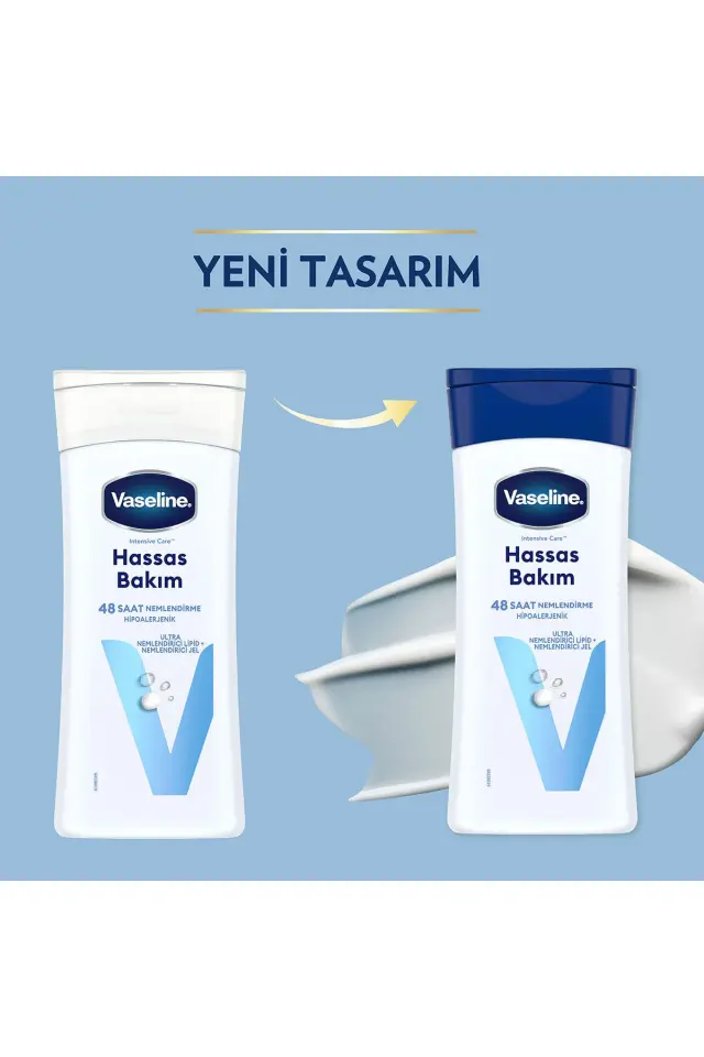 VASELİNE LOTİON HASSAS BAKIM 200 ML