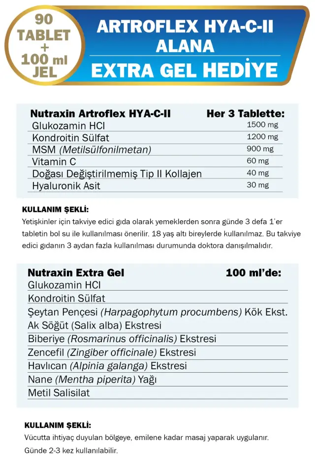 NUTRAXIN ARTROFLEX KOFRE