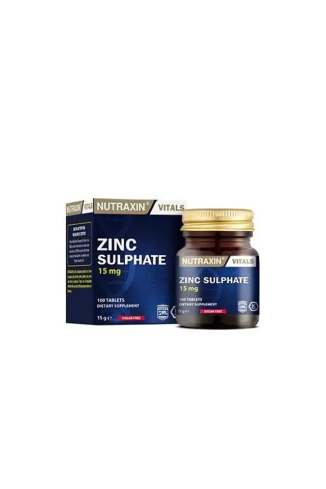 NUTRAXIN Zinc Sulphate 100 Tablet