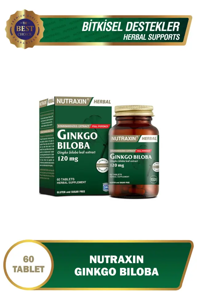 NUTRAXIN GINKGO BILOBA