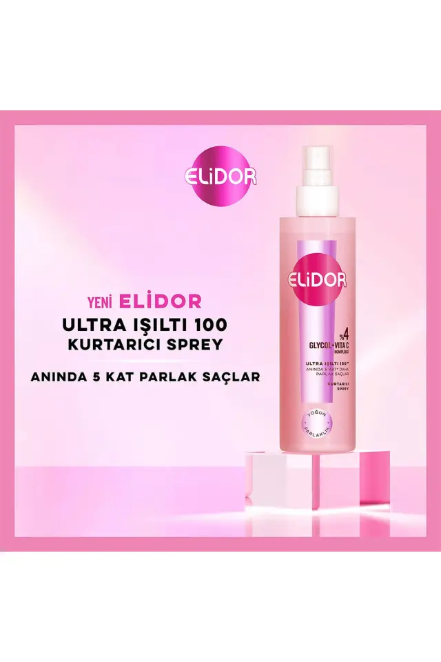 ELİDOR ULTRA IŞILTI 100TM KURTARICI SPREY